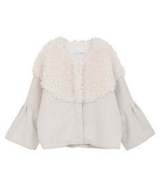 Green Parks ■ESCAR フラッフィーブルゾン