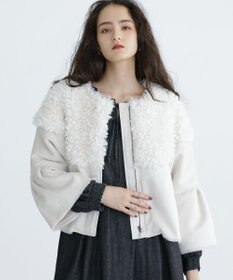 Green Parks ■ESCAR フラッフィーブルゾン