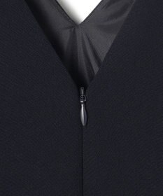 uncrave ウォッシャブルダブルクロス プリーツオールインワン