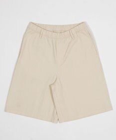 WEGO 【ウエストゴム/SMLサイズ展開】イージーコットンハーフパンツ