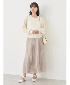 earth music&ecology すきな丈シフォンプリーツスカート