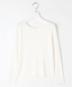 ANY SIS 【洗える】パール調ポイント ニット