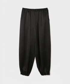 GRACE CONTINENTAL マットサテンバレルパンツ
