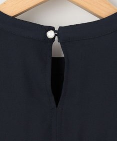 組曲 【WEB限定】ジョーゼットシフォン タックブラウス