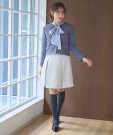 Feroux 【セットアップ対応】ツイードミニ スカート