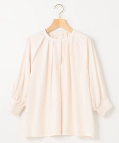 組曲 S 【WEB限定】シアーカルゼ ドルマンスリーブ ブラウス