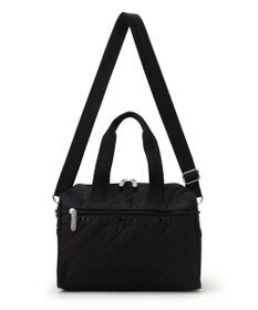 LeSportsac EVERYDAY SM SATCHEL/ラインデボスブラック