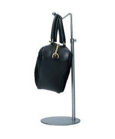 INTER-CHAUSSURES 【Christian Villa】レザーコンビトライアングルミニバッグ