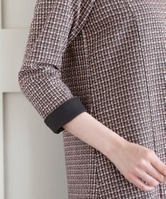 Tiaclasse 【洗える】ツイードチュニック