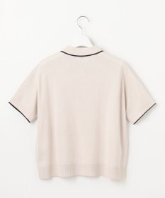 J.PRESS LADIES 【洗える】DRY COTTON ニットポロ