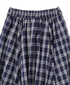 earth music&ecology イレヘムチェックシャツライクスカート