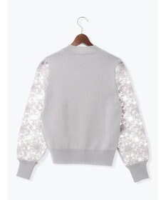 Te chichi レーススリーブニット