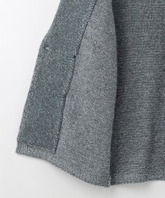 JOSEPH ABBOUD 【イタリア糸使用】コットンリリヤーン ニット ジャケット