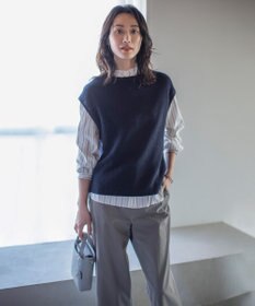 J.PRESS LADIES 【2way】スプリットレザー ナノポシェット バッグ