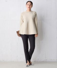 UNFILO L フロントスリットパンツ