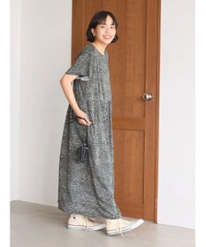 AMERICAN HOLIC アソートプリントフレンチスリーブワンピース