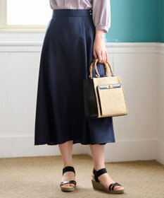 ANY SIS 【美人百花6月号掲載】スムージーポリエステル スカート