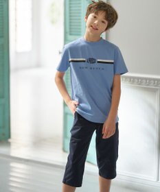 J.PRESS KIDS 【110-130㎝】七分丈ネイビー パンツ