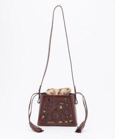 GRACE CONTINENTAL Cutwork box Bag