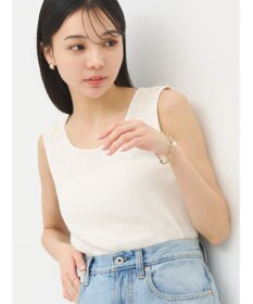 earth music&ecology バックレースタンクトップ