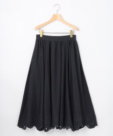 組曲 【洗える】ハイカウントジャージー フレアスカート