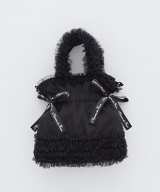 Maison de FLEUR チュールフリルダブルリボン2Wayトート