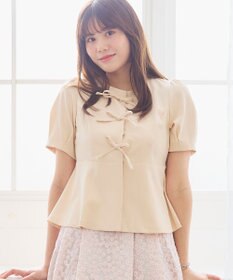 Feroux リボンブラウス ジャケット
