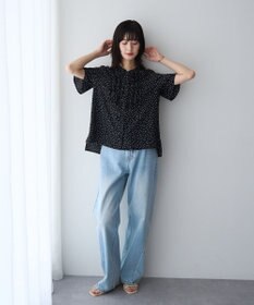 YECCA VECCA フリルデザインブラウス