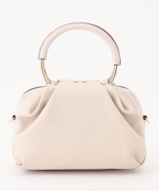 23区 メタルハンドル ショルダー バッグ