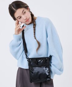 LeSportsac MINI N/S TOTE/ブラックシャイン