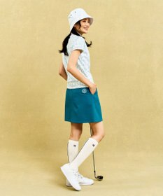 23区GOLF 【辻梨恵プロ着用】【WOMEN】ビッグロゴ モックネック