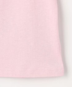 ANY KIDS 【綿100%】肩リボン×ラインストーンロゴ 半袖Tシャツ