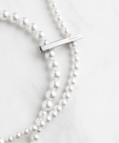 TOCCA RANDOM PEARL LARIAT NECKLACE ネックレス
