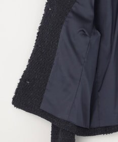 組曲 【KUMIKYOKU NAVY】ファンシーツイード 2WAYジャケット