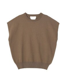 AMERICAN HOLIC 【WEB限定】接触冷感ラメフレンチスリーブニットプルオーバー