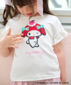 ANY KIDS 【any FAM ×サンリオキャラクターズ】ミラクルスパンコール Tシャツ