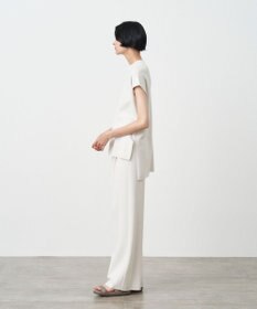 ATON 50/2 NATURAL DYED ORGANIC | イージーストレートパンツ