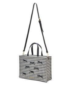 Maison de FLEUR ナローリボンスクエアバッグ