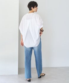 AMERICAN HOLIC 異素材ドッキングドルマンプルオーバー