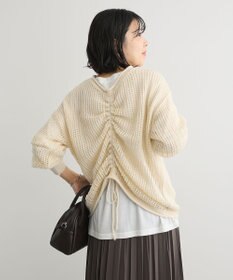 Green Parks ＳＥＴ２点２ｗａｙシャーリングニット＋インナー