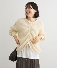 Green Parks ＳＥＴ２点２ｗａｙシャーリングニット＋インナー