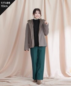 Tiaclasse モッサ風フード付きショートコート