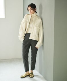 #Newans ツイードブルゾン