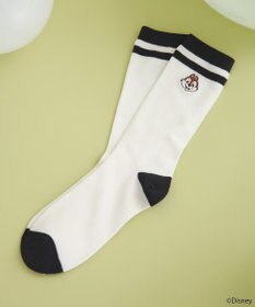 earth music&ecology チップ＆デール／ラインソックス