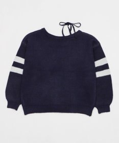 WEGO フラッフィー2WAYグラフィックワンショルBIGニット