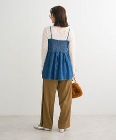 Green Parks ・ＳＵＧＡＲ　ＳＰＯＯＮ　デニムキャミチュニック