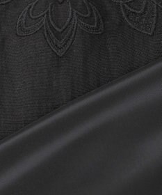 自由区 【洗える】エンブロイダリーノースリーブ ワンピース