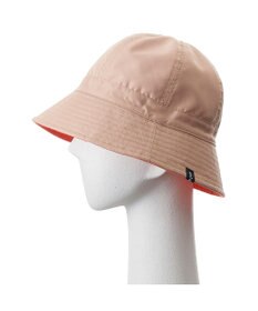 MOONBAT 【洗える】estaa 撥水 丸天バケットハット リバーシブル UV