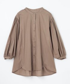 ANY シルキーソフトスタンドカラーシャツ