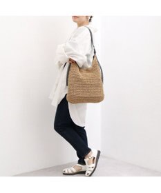 UNBILLION カシュカシュ cachecache / フリーハンドルクロッシュトート カゴバッグ